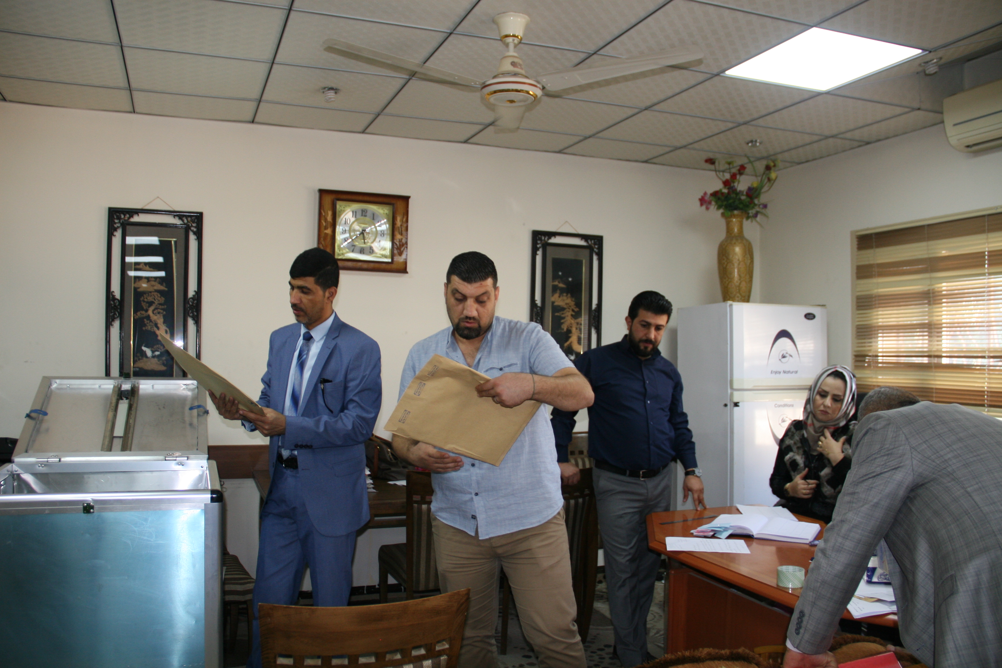 فتح عطاءات لمشاريع جديده بمدينة كركوك 