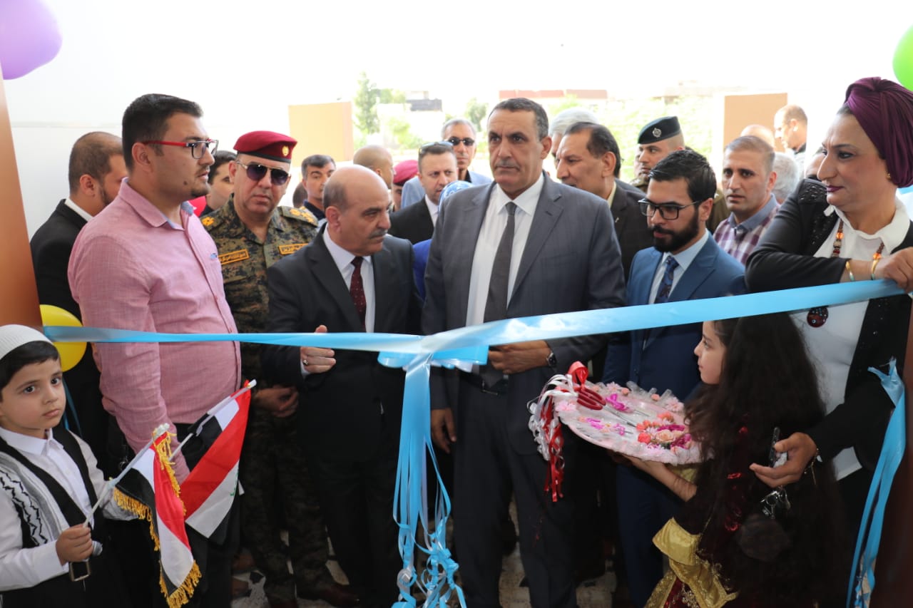       بحضور كبير  أفتتاح ثانوية القورية للبنات ومدرسة الياقوت الأبتدائية في كركوك
