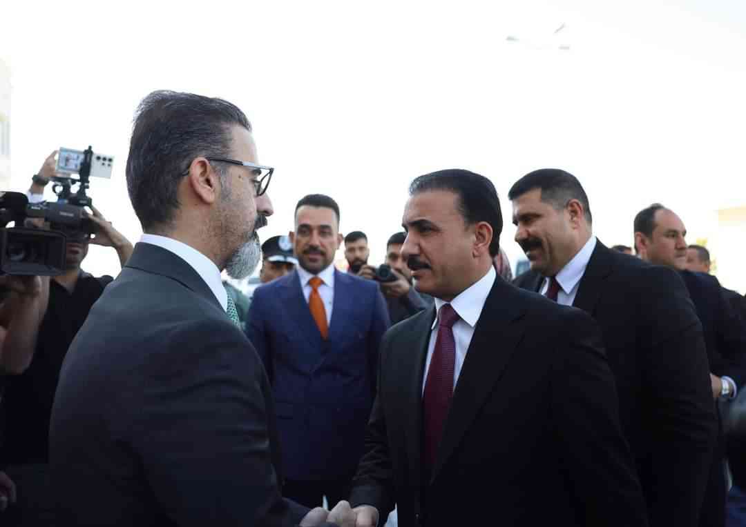 معالي وزير التربية يصل كركوك .