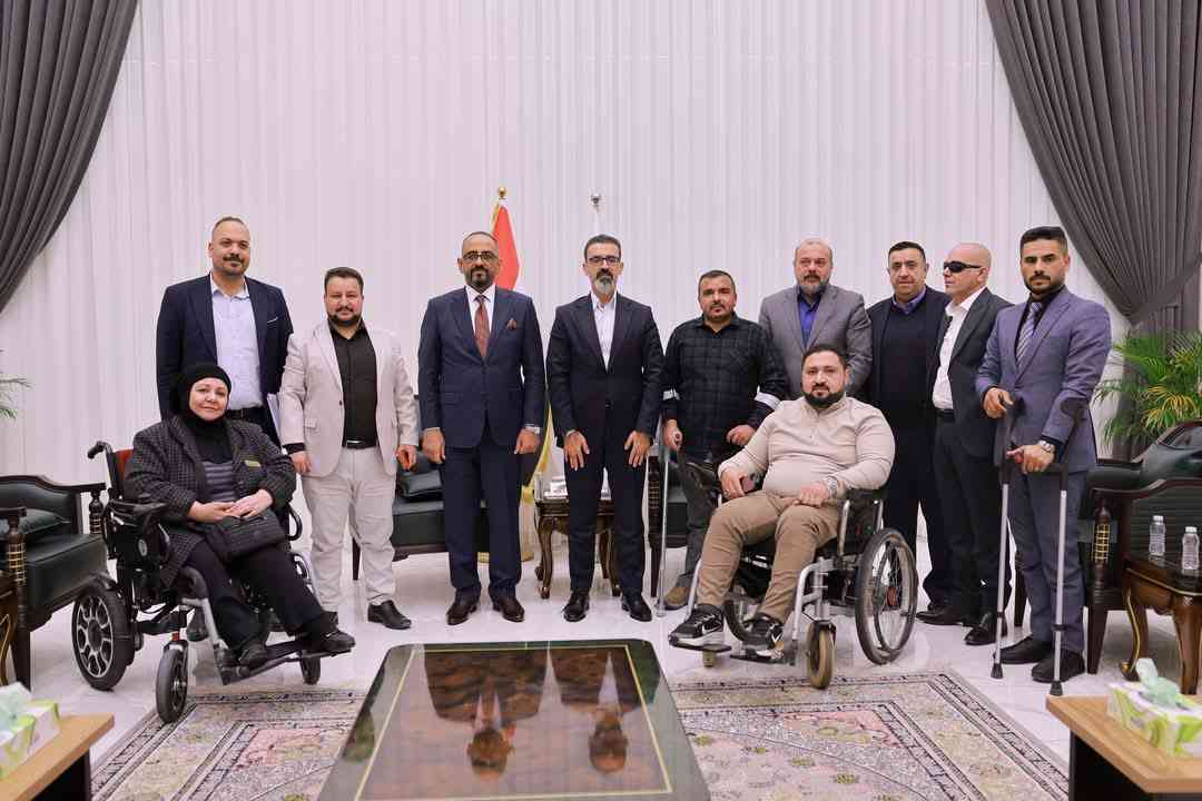 محافظ كركوك ريبوار طه مصطفى   يوجه بتقديم الدعم للكرام من ذوي الاحتياجات الخاصة. 