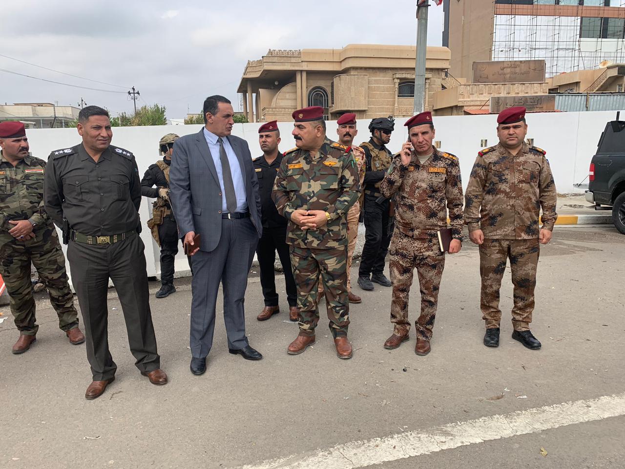             الجبوري , وحربيه  يؤكدان كركوك امنه ومستقره , وجهود الادارة والدوائر الخدمية وابطال القوات الأمنية هي لخدمة الجميع   