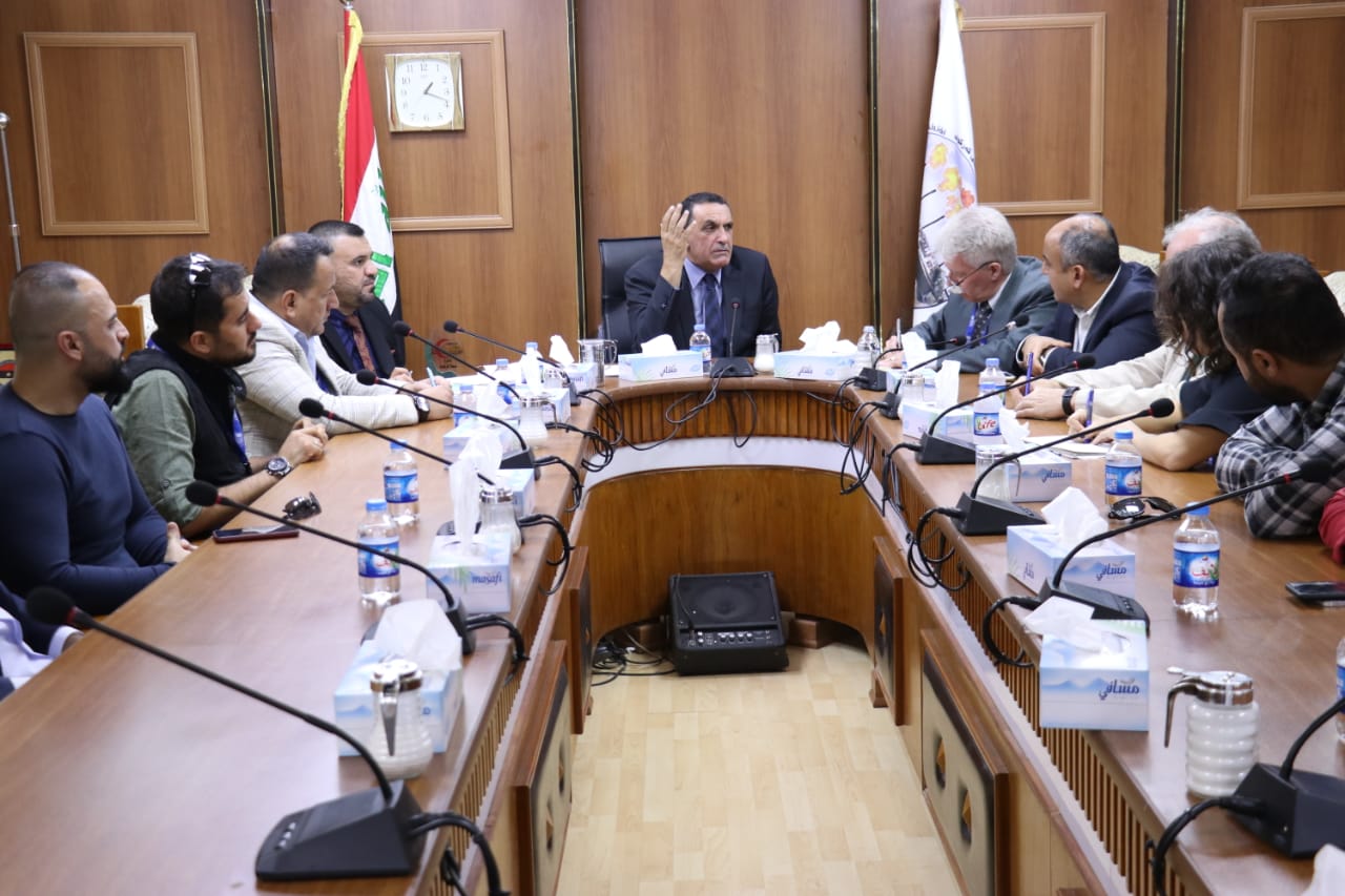  الجبوري  يبحث خطط اعادة الأستقرار مع ممثلي برنامج الأمم المتحدة الأنمائي
