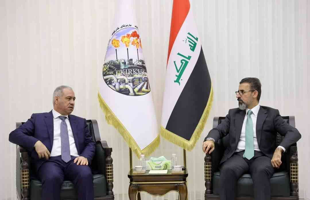 محافظ كركوك .. يبحث مع وكيل وزير الصحة دعم القاطع الصحي في كركوك .