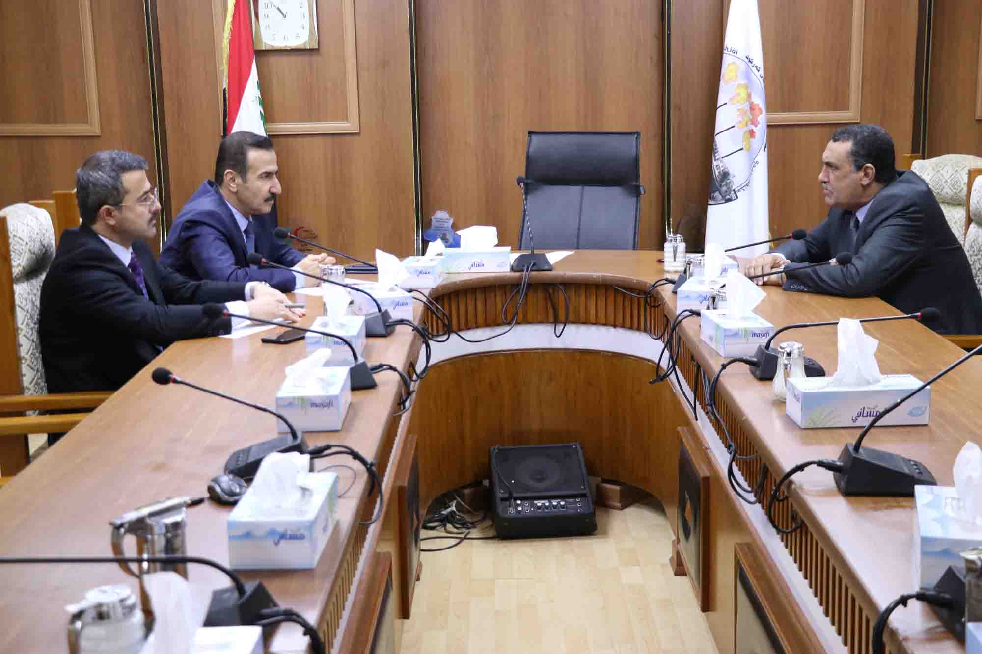          الجبوري  حريصون على تنفيذ المشاريع وخدمة جميع مواطني كركوك