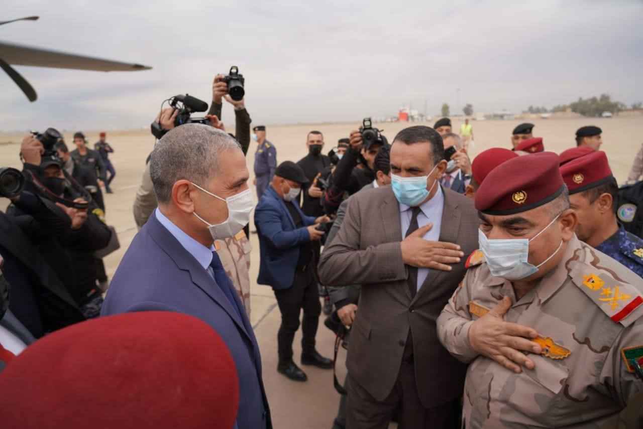 معالي وزير الداخلية ووفد امني رفيع يزور كركوك .