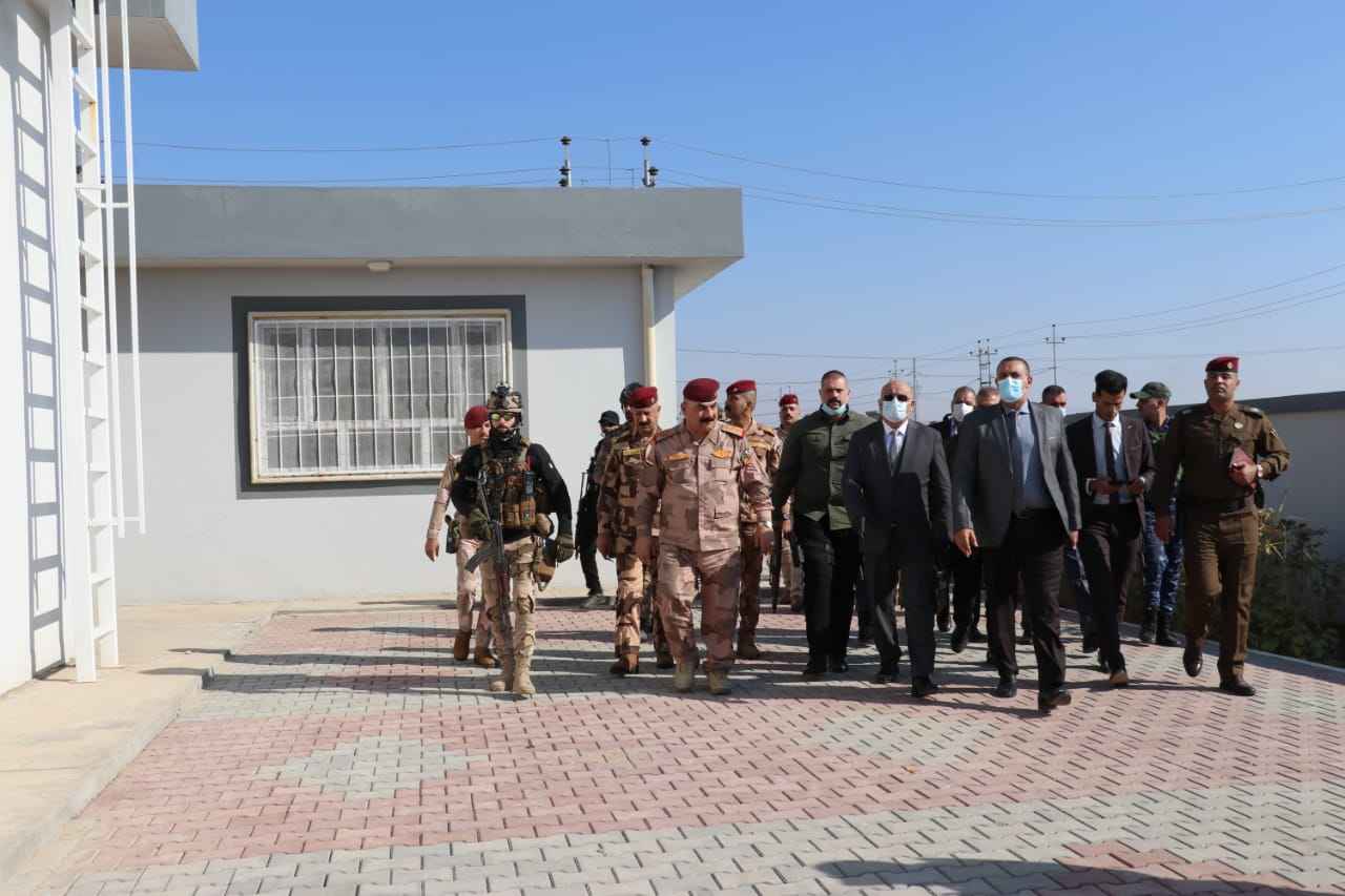 العاني والجبوري وحربيه  يتفقدون عدد من مشاريع صندوق اعادة اعمار المناطق المتضررة من العمليات الارهابية .