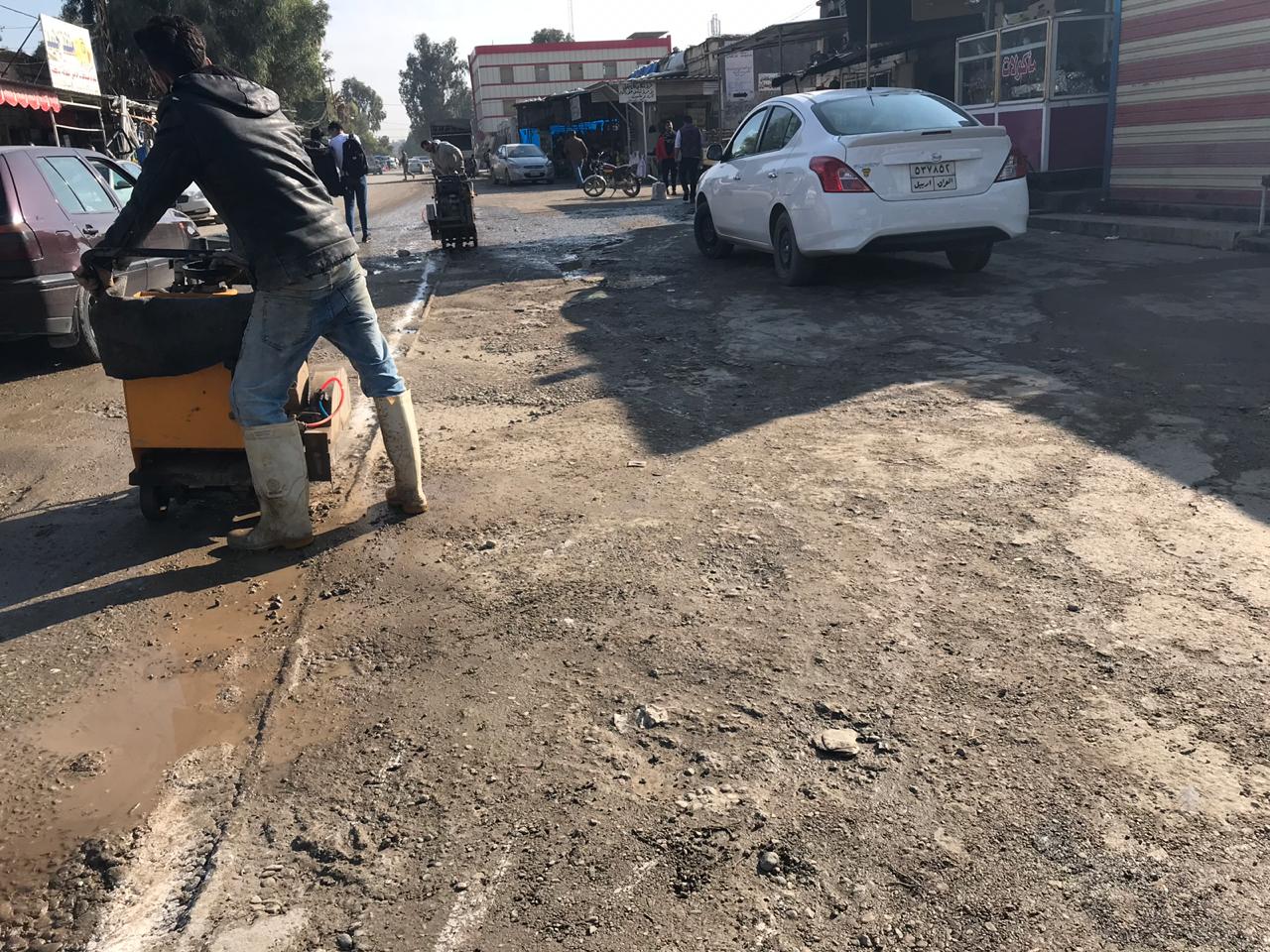 تنفيذ مشاريع خدمية في ناحية التون كوبري