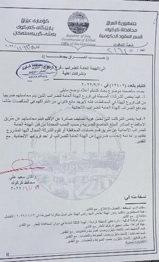 تعليمات للشركات اهلية