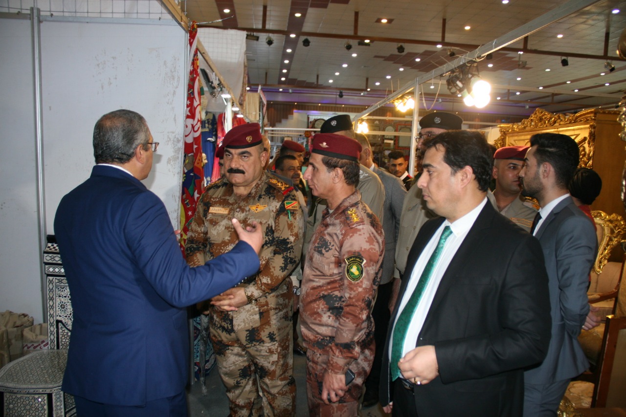  افتتاح مهرجان التسوق المصري في كركوك 