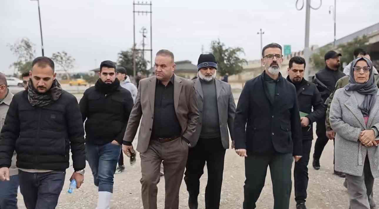 محافظ كركوك   يبدأ العام الجديد بجولة ميدانية.