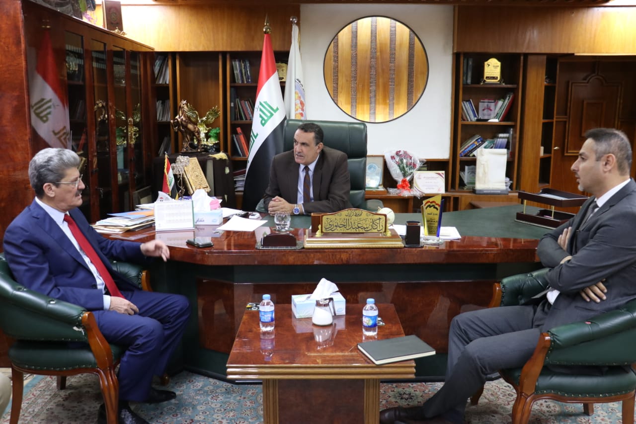 الجبوري  يبحث مع مدير عام الماء , تأمين متطلبات انجاز مشروع ماء كركوك بمرحلته الثانية , والمباشرة بمشروع ماء تازه     