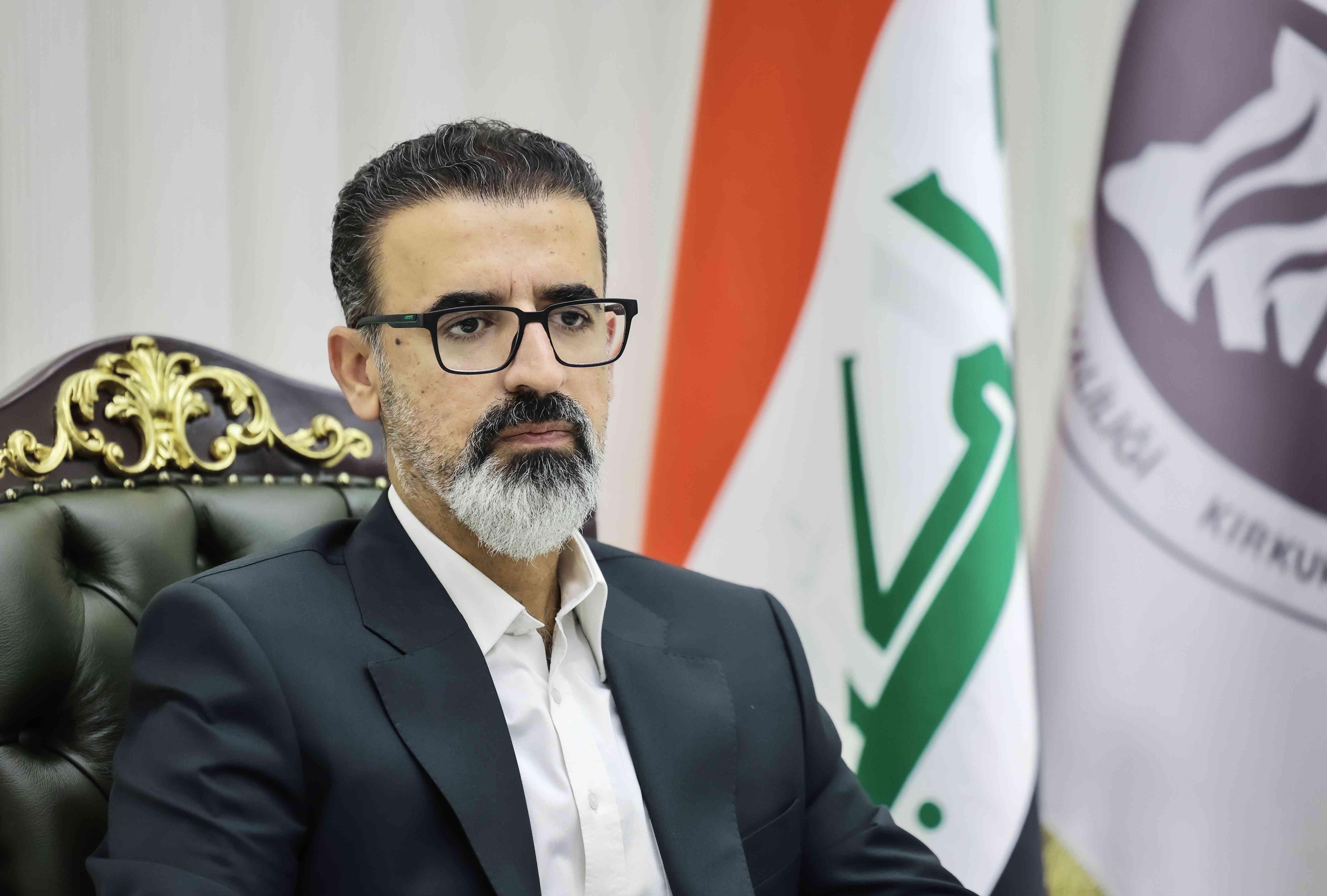 محافظ كركوك يشيد بدور   قسم مراقبة المشاريع والسيطرة النوعية