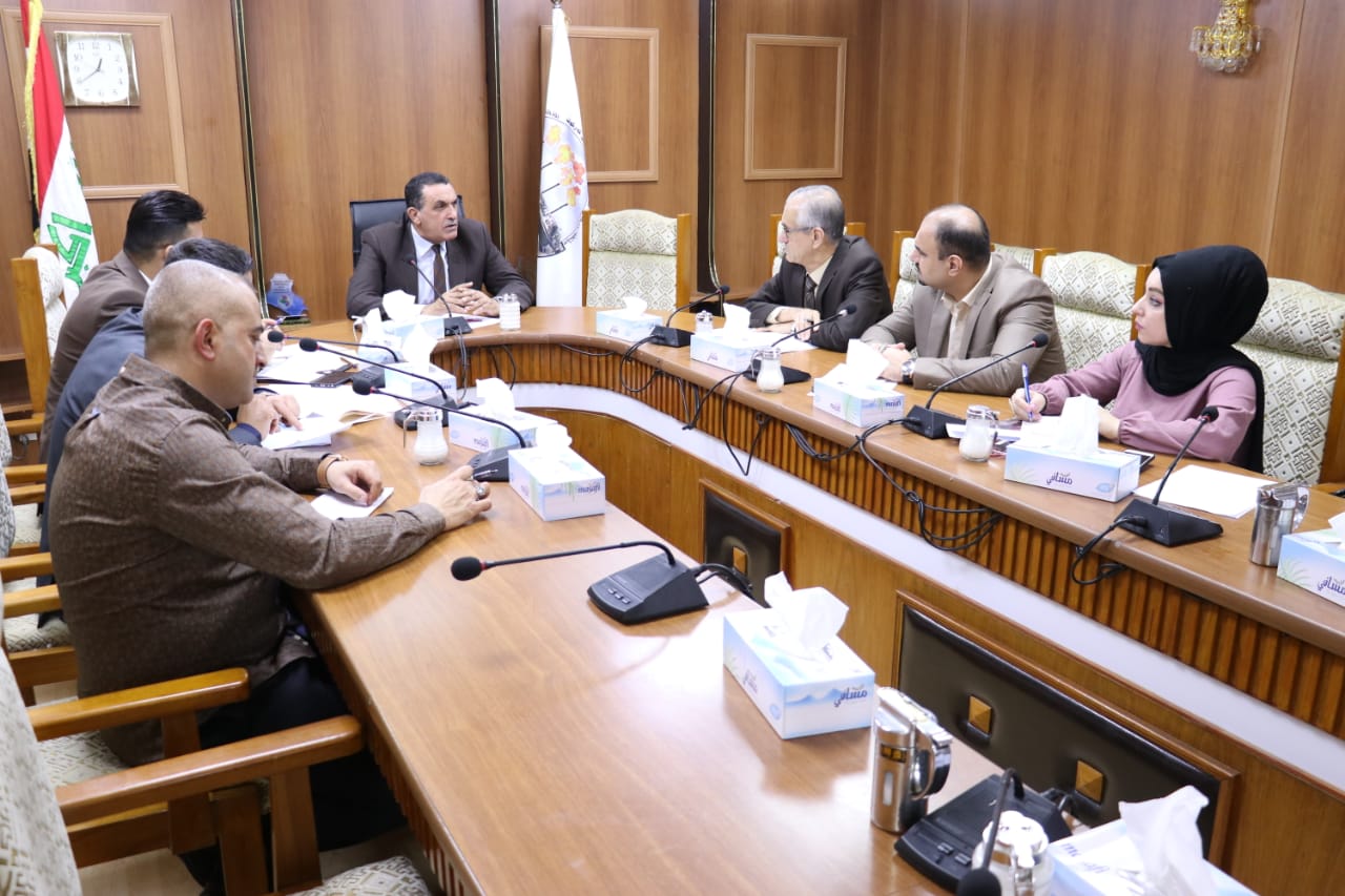  السيد محافظ كركوك  يؤكد على اهمية دعم مشاريع للعاطلين , ورعاية ذوي الأحتياجات الخاصه , وصرف اعانات الرعاية الأجتماعية