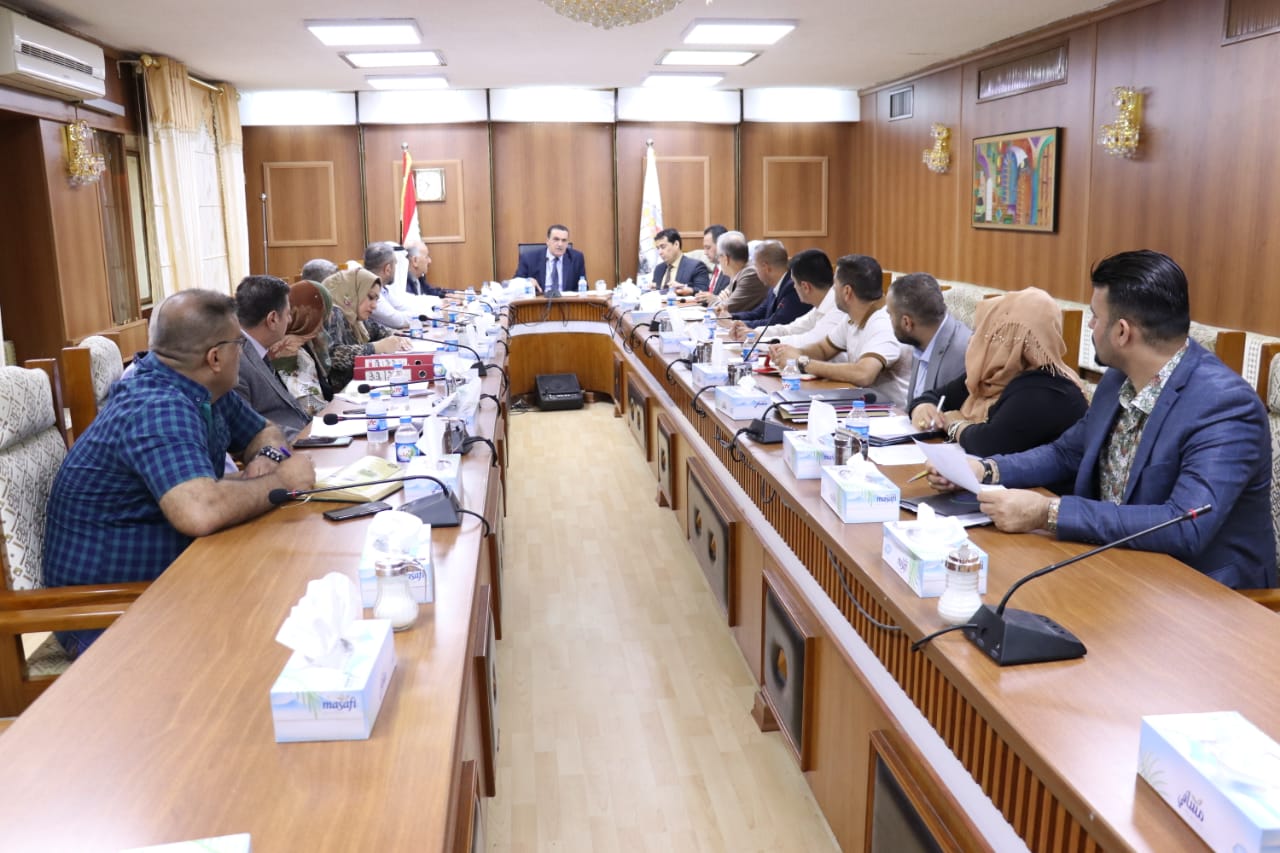    الجبوري  يتراس اجتماع لتنفيذ توجيهات مجلس الوزراء