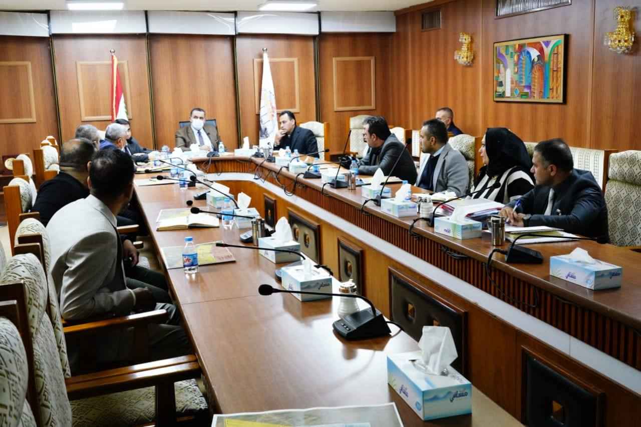 الجبوري  حريصون على منح الشرائح المشمولة قطع اراضي سكنية ..ويؤكد على سرعة الحسم .