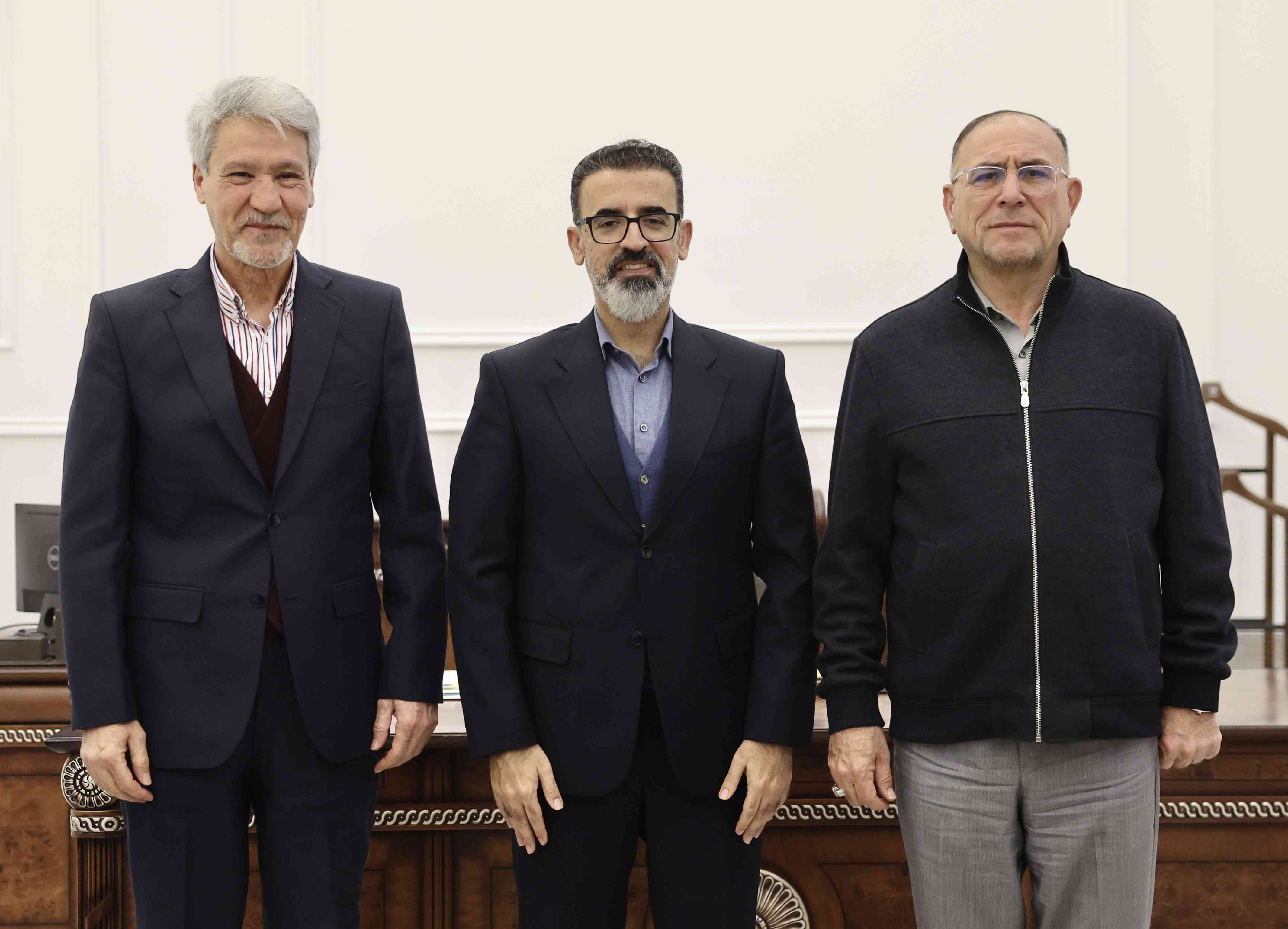 التقى السيد محافظ كركوك ريبوار طه   السيد محمد مهدي البياتي مسؤول منظمة بدر (محور الشمال )