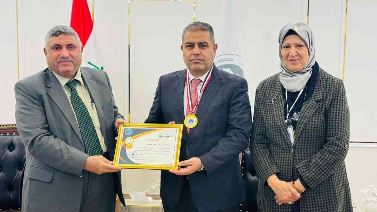 النائب الأول لمحافظ كركوك يستقبل وفد رابطة العلماء والمفكرين في العراق – مكتب كركوك (خيمة عراقية)