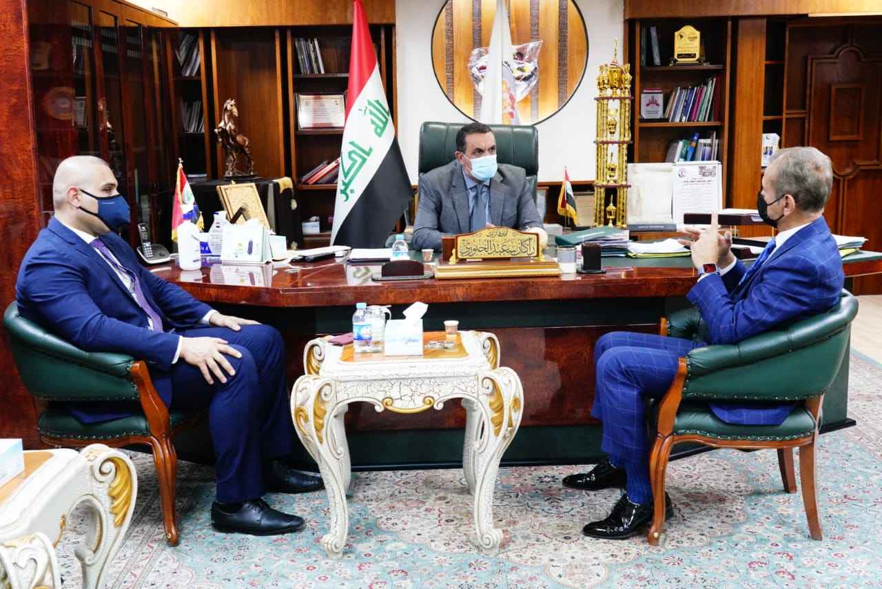     الجبوري  يستقبل رئيس رئيس المصارف العراقية  