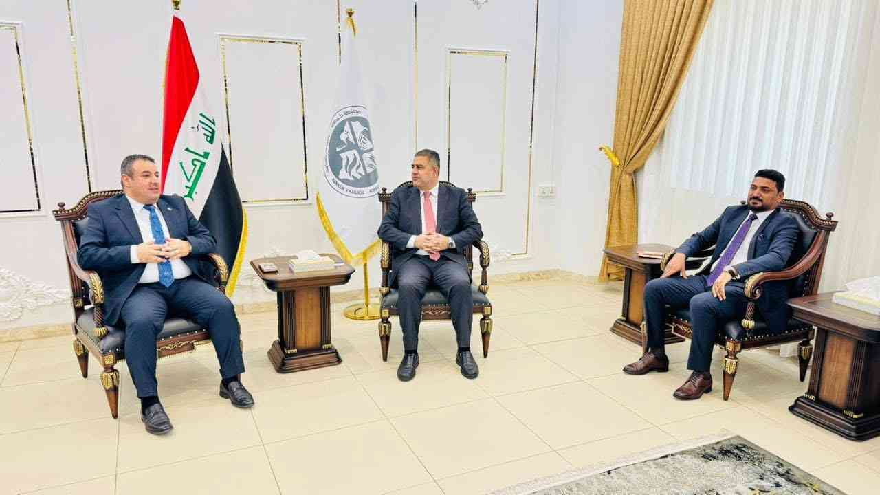 استقبل النائب الأول لمحافظ كركوك الدكتور ياوز حميد محمود مدير سياحة كركوك الأستاذ سرمد محمد جميل ومدير آثار كركوك الأستاذ رائد عگله، 