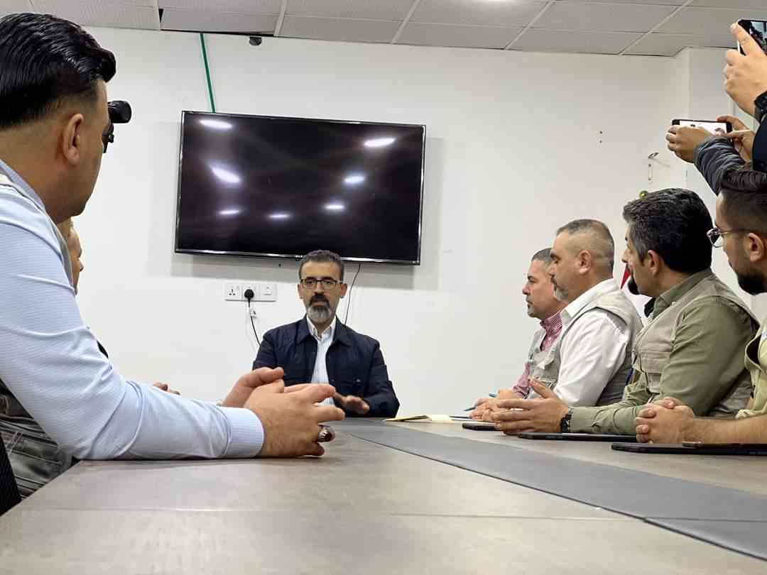 محافظ كركوك ريبوار طه مصطفى رئيس اللجنة المركزية للتعداد العام للسكان 