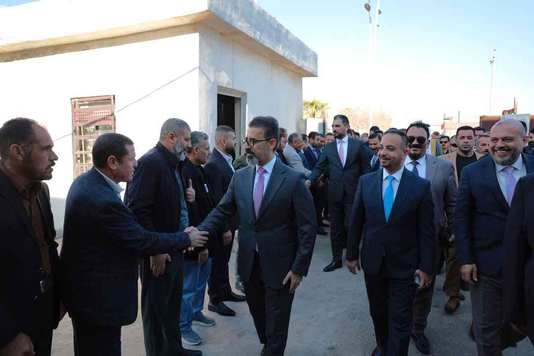 في أول زيارة لقضاء الحويجة  محافظ كركوك ورئيس المجلس وفريق حكومي مع اهلهم في قضاء الحويجة