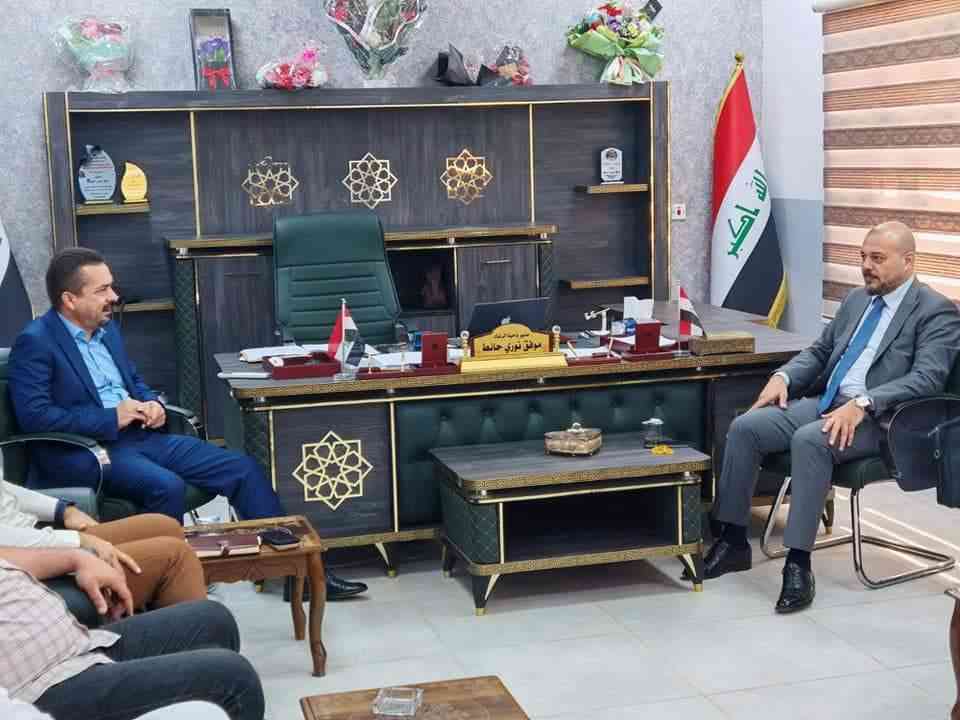 دعماً لجهود ادارة كركوك وحرصاً   وضمن توجيهات السيد محافظ كركوك ريبوار طه مصطفى