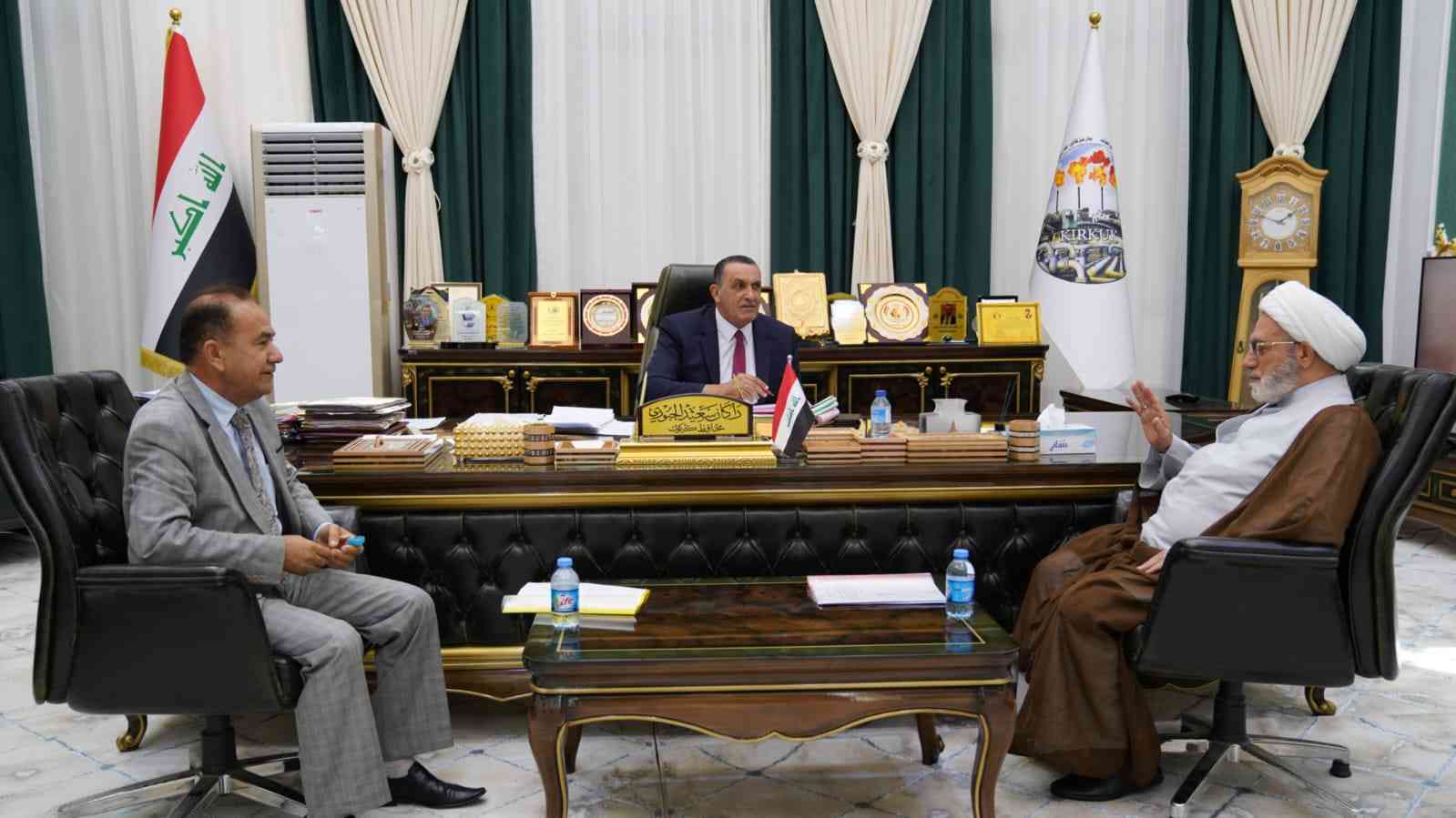 الجبوري ..  يوجه بتنفيذ مشاريع في قصبة بشير ..ويشيد بتضحيات اهلها .