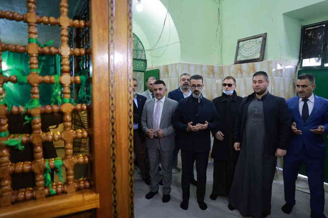 محافظ كركوك ريبوار طه مصطفى   يزور مع الفريق الحكومي واعضاء مجلس المحافظة 