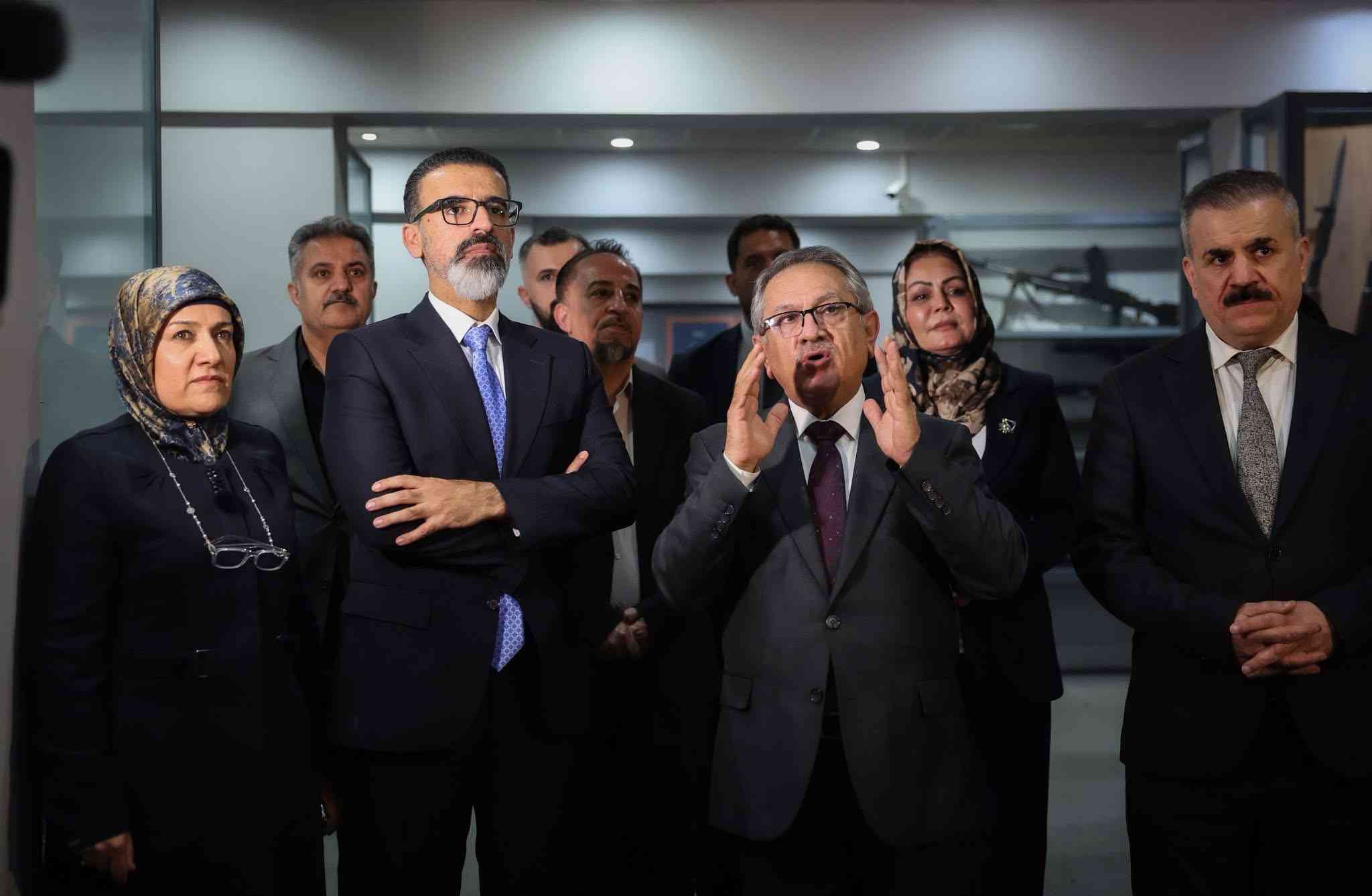 محافظ كركوك يزور المتحف الوطني 