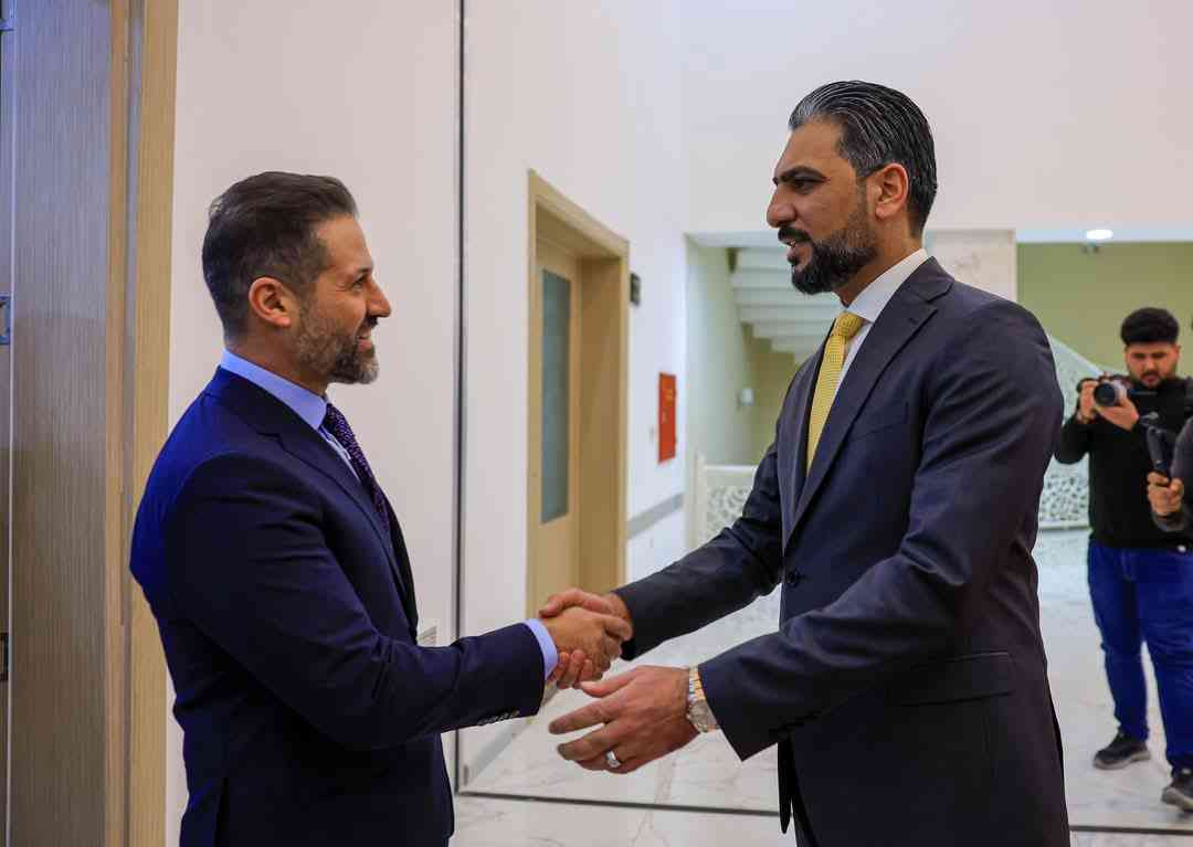 قوباد طالباني   يلتقي رئيس واعضاء مجلس محافظة كركوك