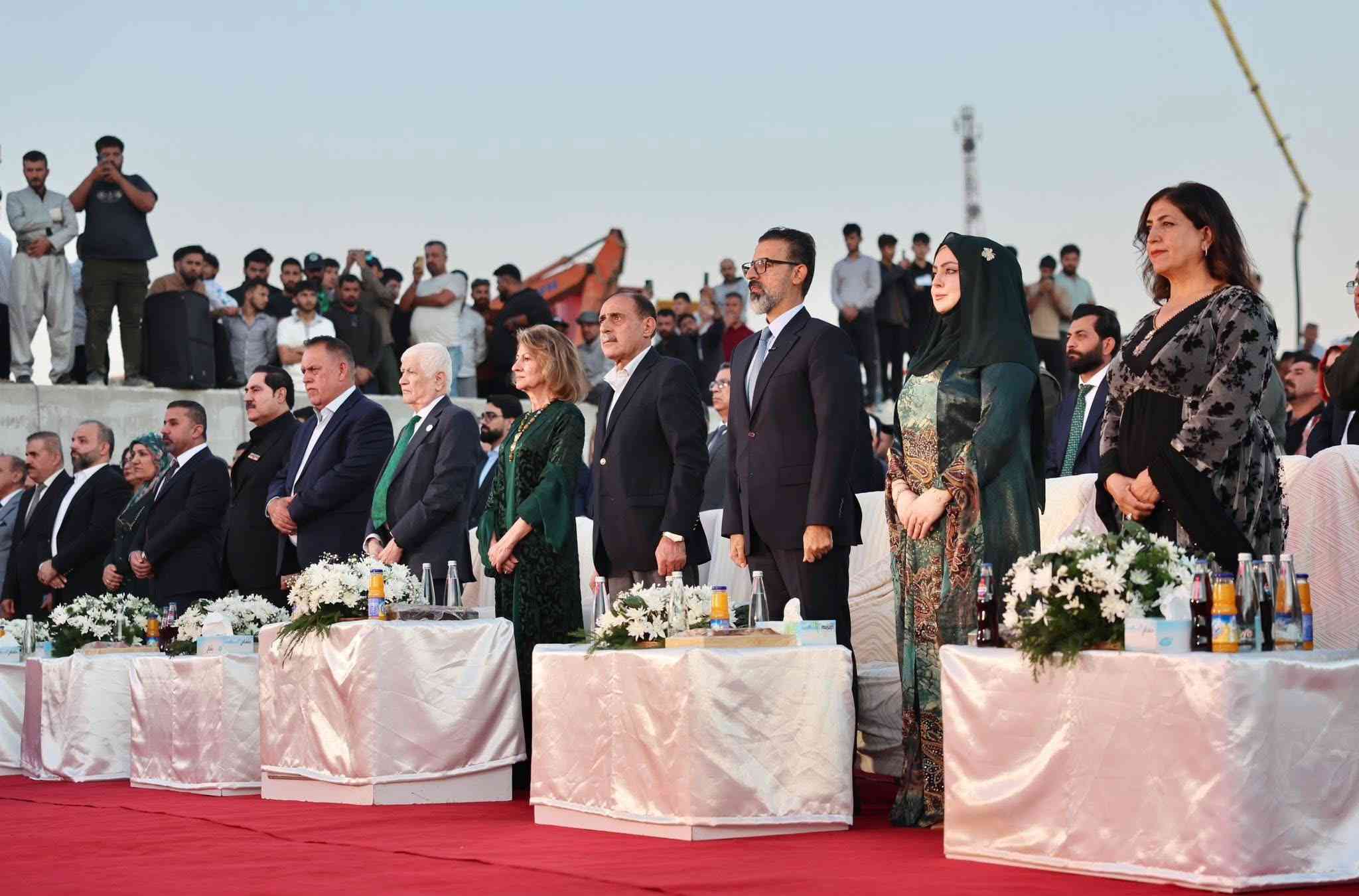 افتتاح حديقة الرئيس مام جلال في كركوك.